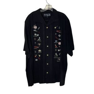 NAT NAST Black Silk Shirt Limited Edition Walkin’ In Memphis Size XL NWT NEW